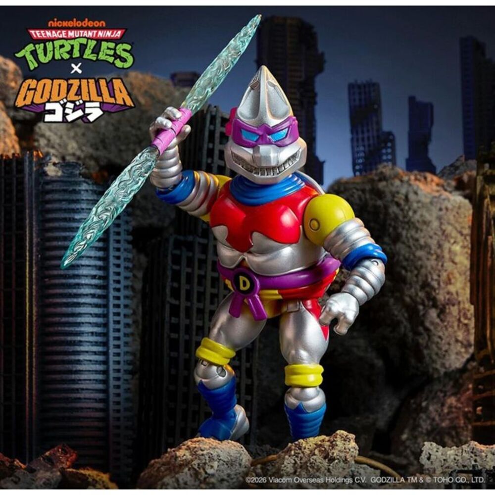 Teenage Mutant Ninja Turtles x Godzilla - Don x Jet Jaguar Action Figure